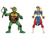 TMNT VS STREET FIGHTER MICHELANGELO VS CHUN-LI 2PK AF