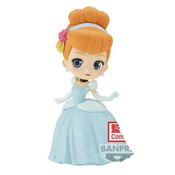DISNEY CHAR Q-POSKET CINDERELLA FLOWER STYLE FIG VER A