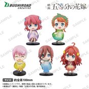 QUINTESSENTIAL QUINTUPLETS MOVIE RAINY TRADING FIG 6PC DS (A