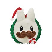FRANK KOZIK LABBIT HOLIDAY WREATH LABBIT 14IN PLUSH (APR2287