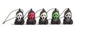 GHOST FACE MICRO CHARMS SET HMBR VIN FIG 5 PACK  (APR22