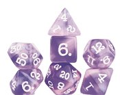 PURPLE GLAZE RPG DICE SET