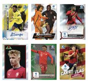 BOWMAN 2022 CHROME ROAD TO UEFA U21 CHAMP T/C BOX