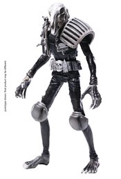 JUDGE DREDD BLACK AND WHITE JUDGE MORTIS PX 1/18 MINI AF (MA