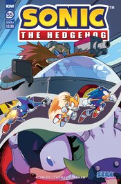 SONIC THE HEDGEHOG #55 CVR A HAMMERSTROM
