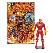 DC DIRECT FLASH WV BARRY ALLEN 7IN AF W/COMIC CS