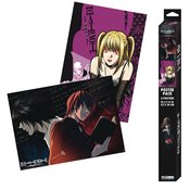 DEATH NOTE 2PC L VS LIGHT & MISA POSTER PACK