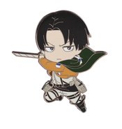 ATTACK ON TITAN LEVI NENDOROID PIN