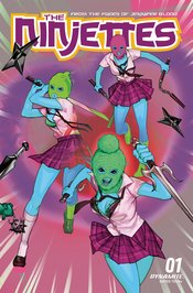 NINJETTES #1 CVR O FOC LEIRIX ULTRAVIOLET