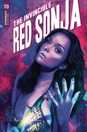 INVINCIBLE RED SONJA #10 CVR O FOC COHEN ULTRAVIOLET