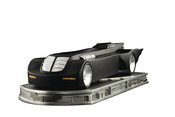 DC BATMAN ANIMTAED BATMOBILE ART SCALE 1/10 STATUE