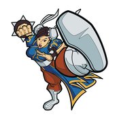 STREET FIGHTER CHUN LI ACTION PIN