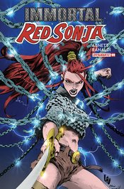 IMMORTAL RED SONJA #9 CVR D LAU