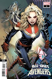 ALL-OUT AVENGERS #1 2ND PTG LAND VAR