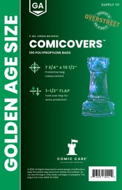 COMICARE GOLDEN PP BAGS (PACK OF 100)  (O/A)