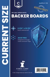 COMICARE CURRENT BOARDS (PACK OF 100)  (O/A)