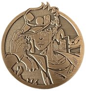 JOJOS BIZARRE ADVENTURE JOTARO 10TH LTD ED EMBLEM PIN