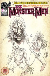 MONSTER MEN ISLE OF TERROR #3 (OF 3) CVR C AM EXC DESIGN ART