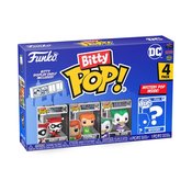 BITTY POP DC HARLEY QUINN 4PK VINYL FIGS