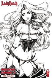 LADY DEATH NIGHTMARE SYMPHONY #2 (OF 2) RAW ED (MR)