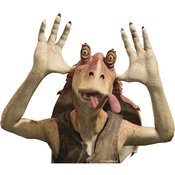 SW JAR JAR BINKS PASSENGER WINDOW DECAL (AUG228447)