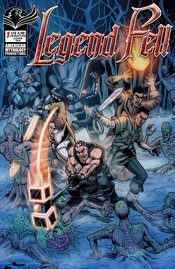 LEGEND FELL #1 ADVENTURE AWAITS MARQUES CVR