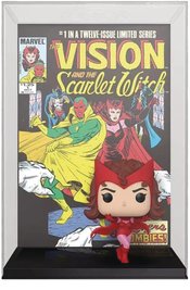 POP COVER ART MARVEL SCARLET WITCH VIN FIG