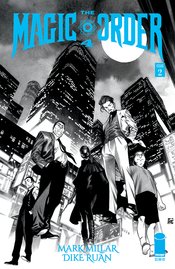 MAGIC ORDER 4 #2 (OF 6) CVR B RUAN B&W (MR)