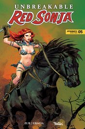 UNBREAKABLE RED SONJA #5 CVR F 10 COPY INCV PANOSIAN ORIGINA