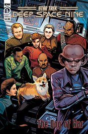 STAR TREK DS9 DOG OF WAR #1 CVR A HERNANDEZ