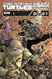 TMNT USAGI YOJIMBO WHEREWHEN #1 CVR F 50 COPY INCV PETERSEN