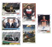 TOPPS 2022 CHROME FORMULA 1 T/C BOX