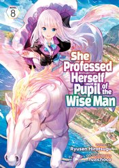 SHE PROFESSED HERSELF PUPIL OF WISE MAN LIGHT NOVEL VOL 08 (