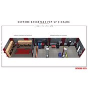 EXTREME SETS SUPREME BACKSTAGE POP-UP 1/12 DIORAMA