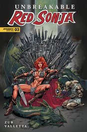 UNBREAKABLE RED SONJA #3 CVR N FOC CASTRO ORIGINAL