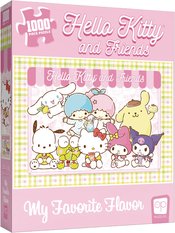 HELLO KITTY & FRIENDS MY FAVORITE FLAVOR 1000 PC PUZZLE