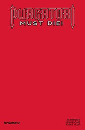 PURGATORI MUST DIE #1 CVR P FOC RED BLANK AUTHENTIX