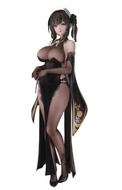 AZUR LANE CHEN HAI VESTIBULE OF WONDERS 1/6 PVC FIG (MR)