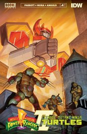 MMPR TMNT II #4 (OF 5) CVR I 75 COPY INCV GIST