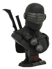 GI JOE LEGENDS IN 3D SNAKE EYES 1/2 SCALE BUST