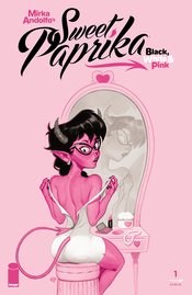 SWEET PAPRIKA BLACK WHITE & PINK (ONE SHOT) CVR E (MR)