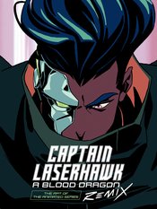 ART OF CAPTAIN LASERHAWK SEASON ONE HC