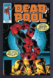 DEADPOOL COMIC FRAMED PRINT