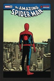 SPIDER-MAN 60TH ANN ROOF FRAMED PRINT