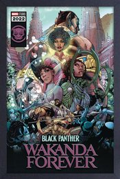 BLACK PANTHER WAKANDA FOREVER COMIC FRAMED PRINT