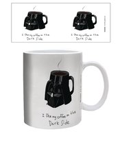 STAR WARS DARK SIDE COFFEE MEME CERAMIC MUG