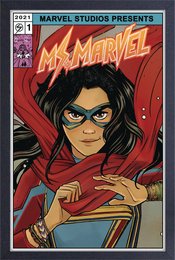 MS. MARVEL COMIC FRAMED PRINT