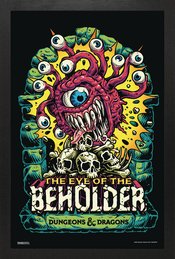 D&D EYE OF THE BEHOLDER FRAMED PRINT