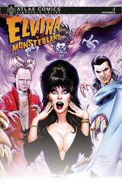 ELVIRA IN MONSTERLAND #1 CVR L ATLAS ED ELVIRA SGN