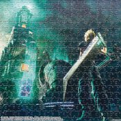 FINAL FANTASY VII REMAKE CLOUD KEY ART 500PC JIGSAW PUZZLE (